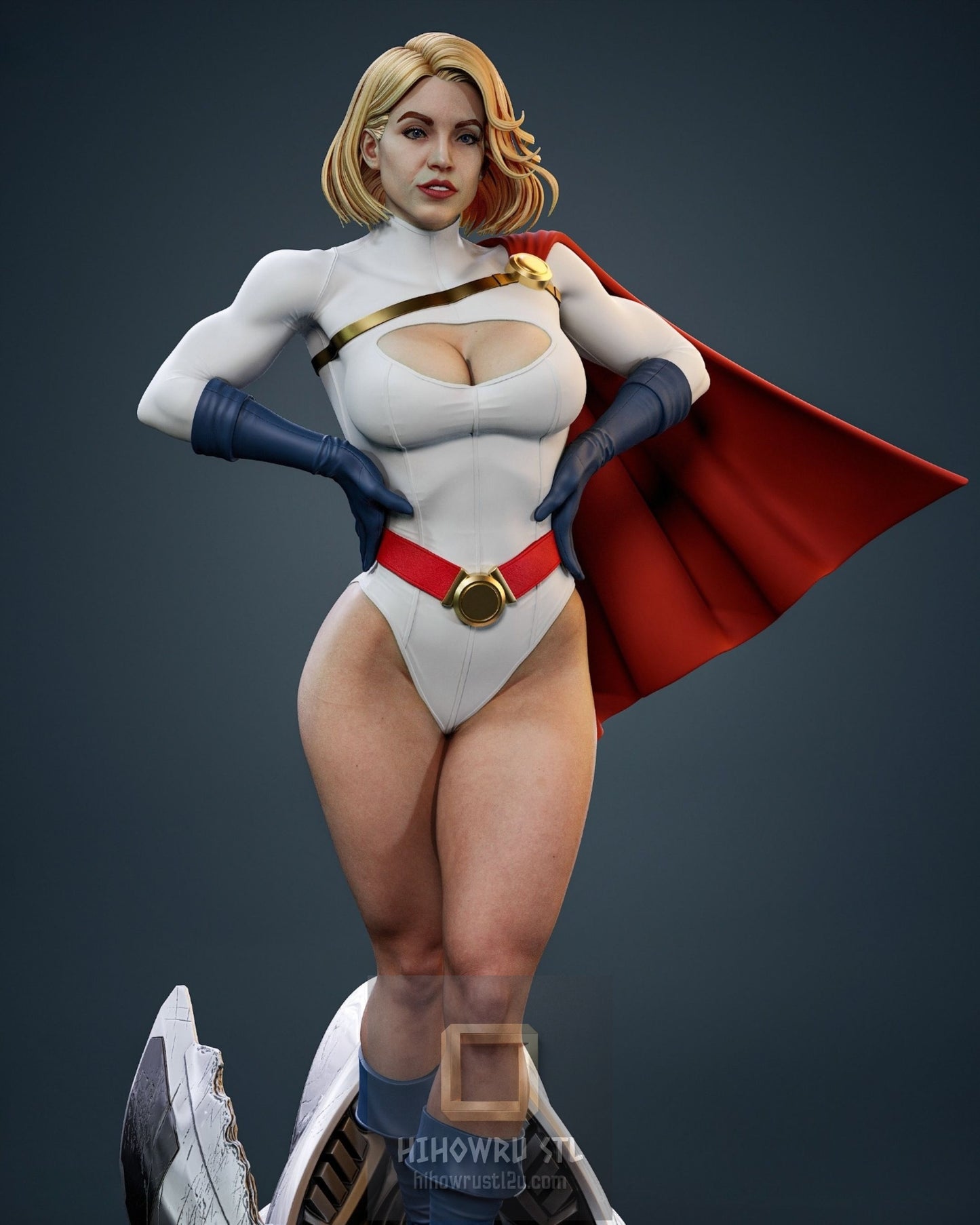 4923 Power Girl - DC Comics - STL 3D Print Files
