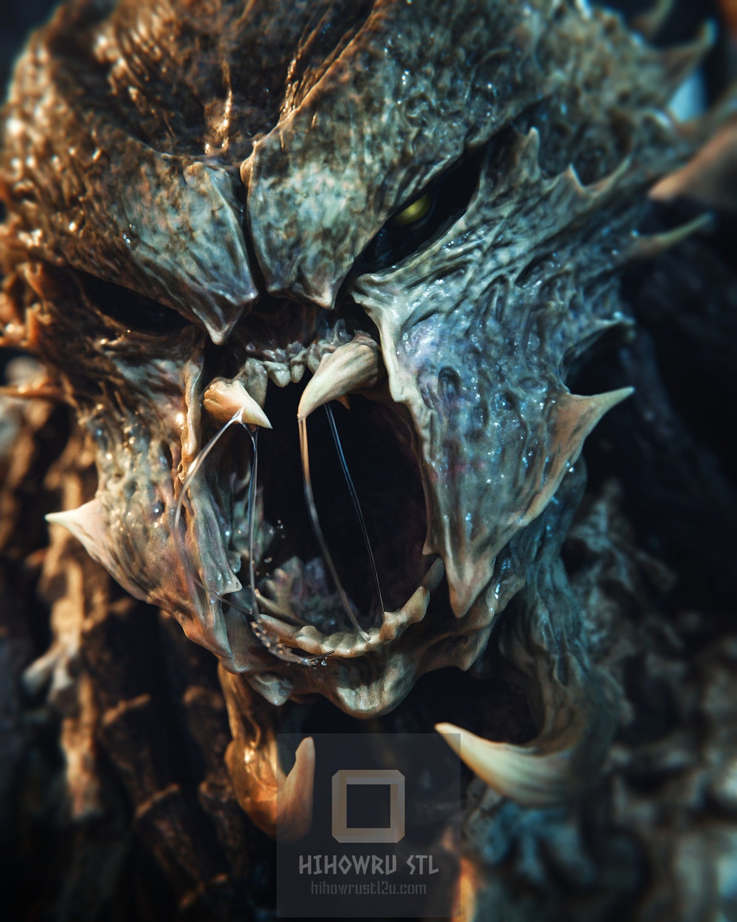 4496 Predator King - Leader Of The Yautja Race  - STL 3D Print Files