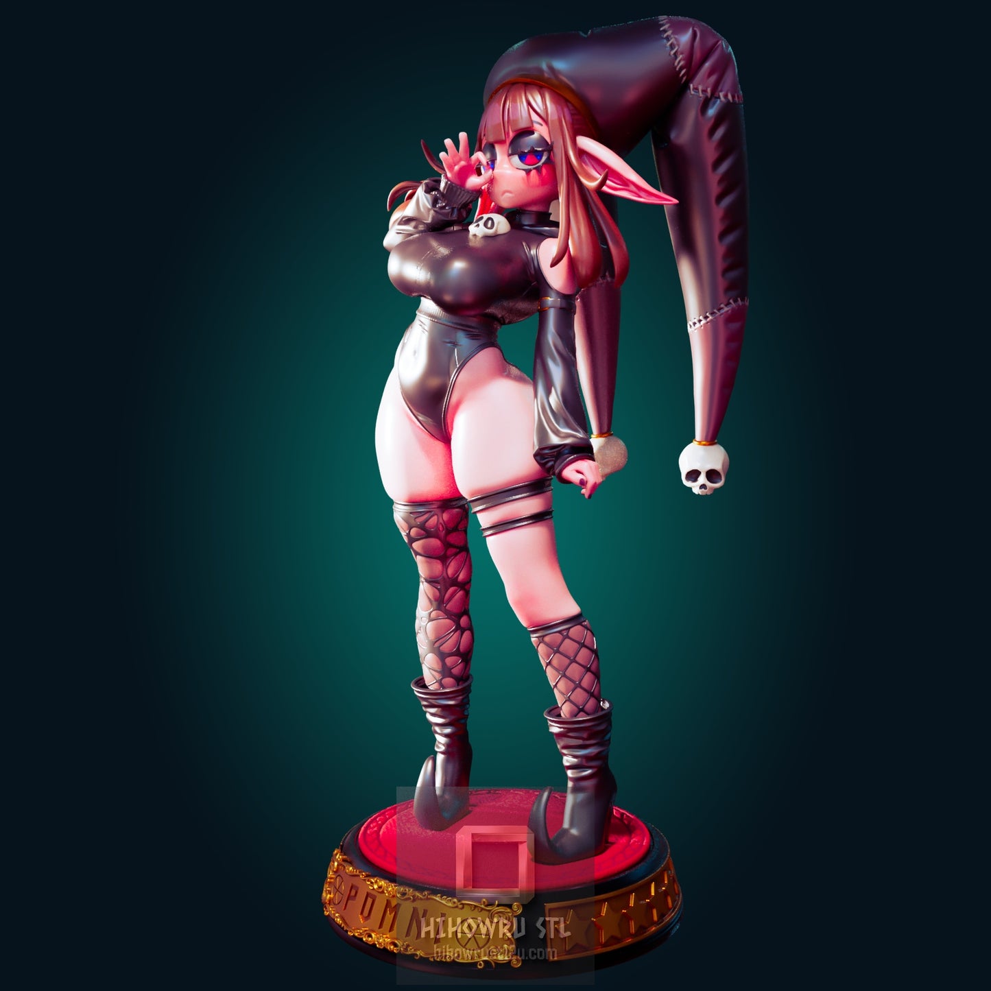 5137 Goth Pomni NSFW - STL 3D Print Files