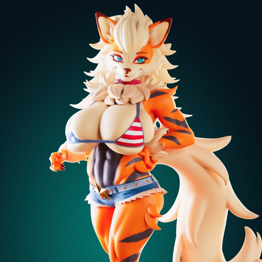 5318 Arcanine Growlithe NSFW - POKEMON - STL 3D Print Files