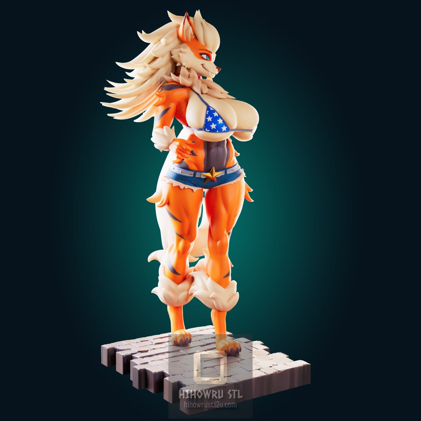 5318 Arcanine Growlithe NSFW - POKEMON - STL 3D Print Files