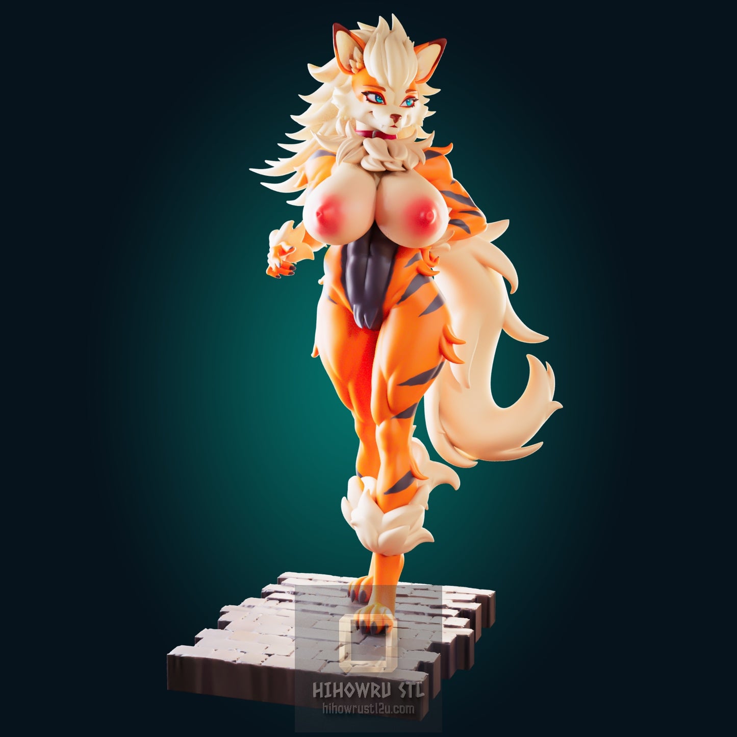 5318 Arcanine Growlithe NSFW - POKEMON - STL 3D Print Files