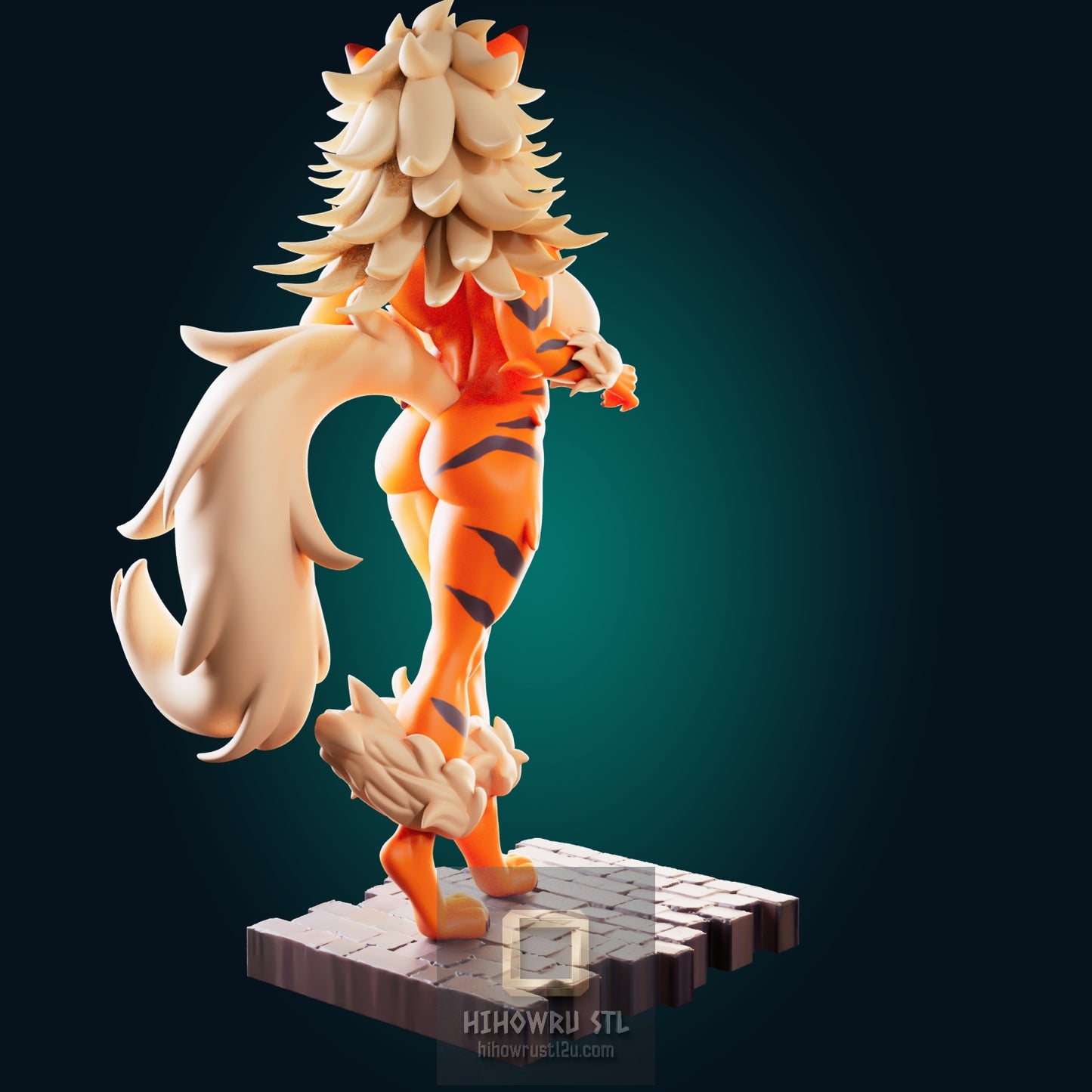 5318 Arcanine Growlithe NSFW - POKEMON - STL 3D Print Files