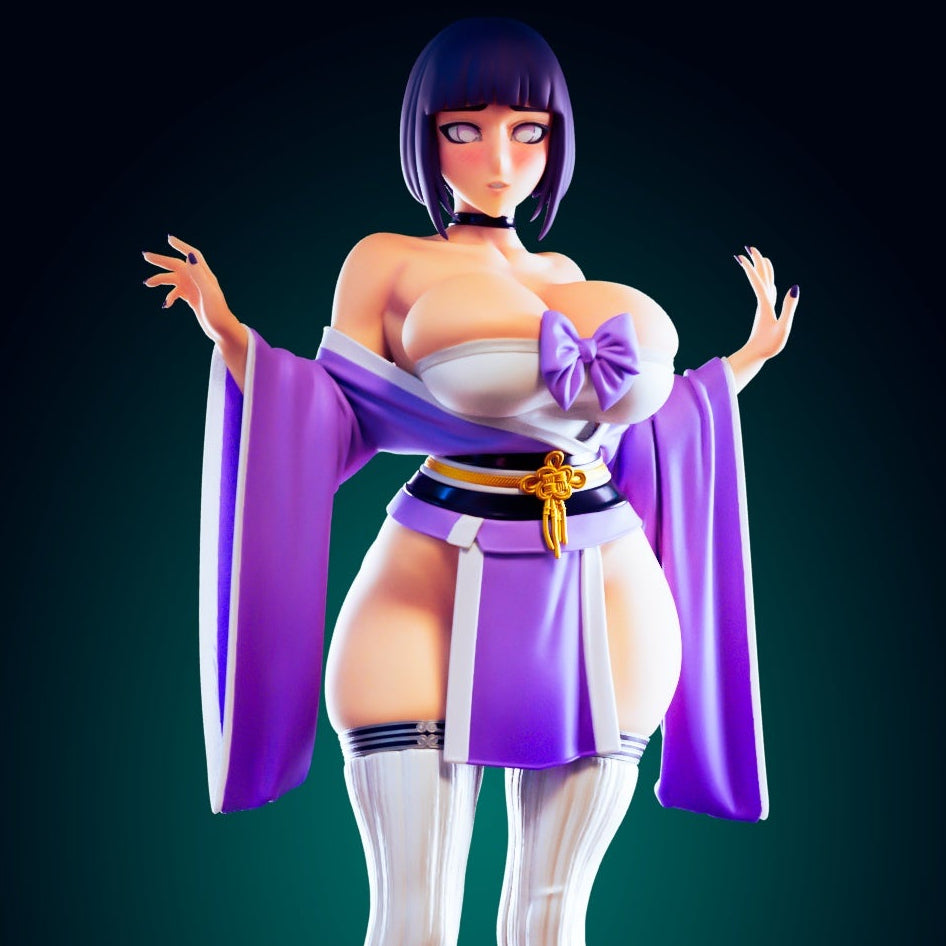 4988 Hinata Hyuga NSFW - Naruto - STL 3D Print Files