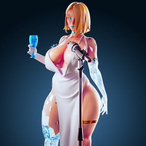 4076 Emma Frost NSFW - X-men - STL - 3d Print Files