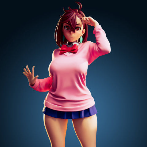 3974 Momo Ayase NSFW - Dandadan - STL 3D Print Files
