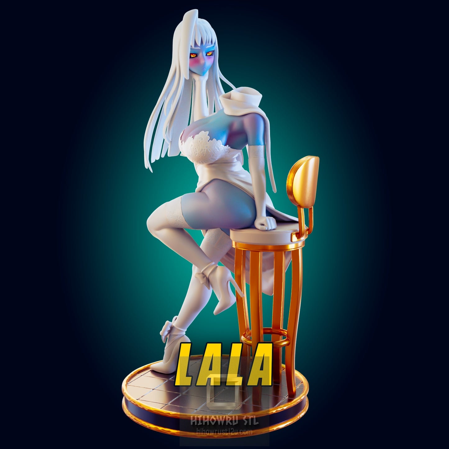 4982 Lala NSFW - Daily Life With A Monster Girl - STL 3D Print Files