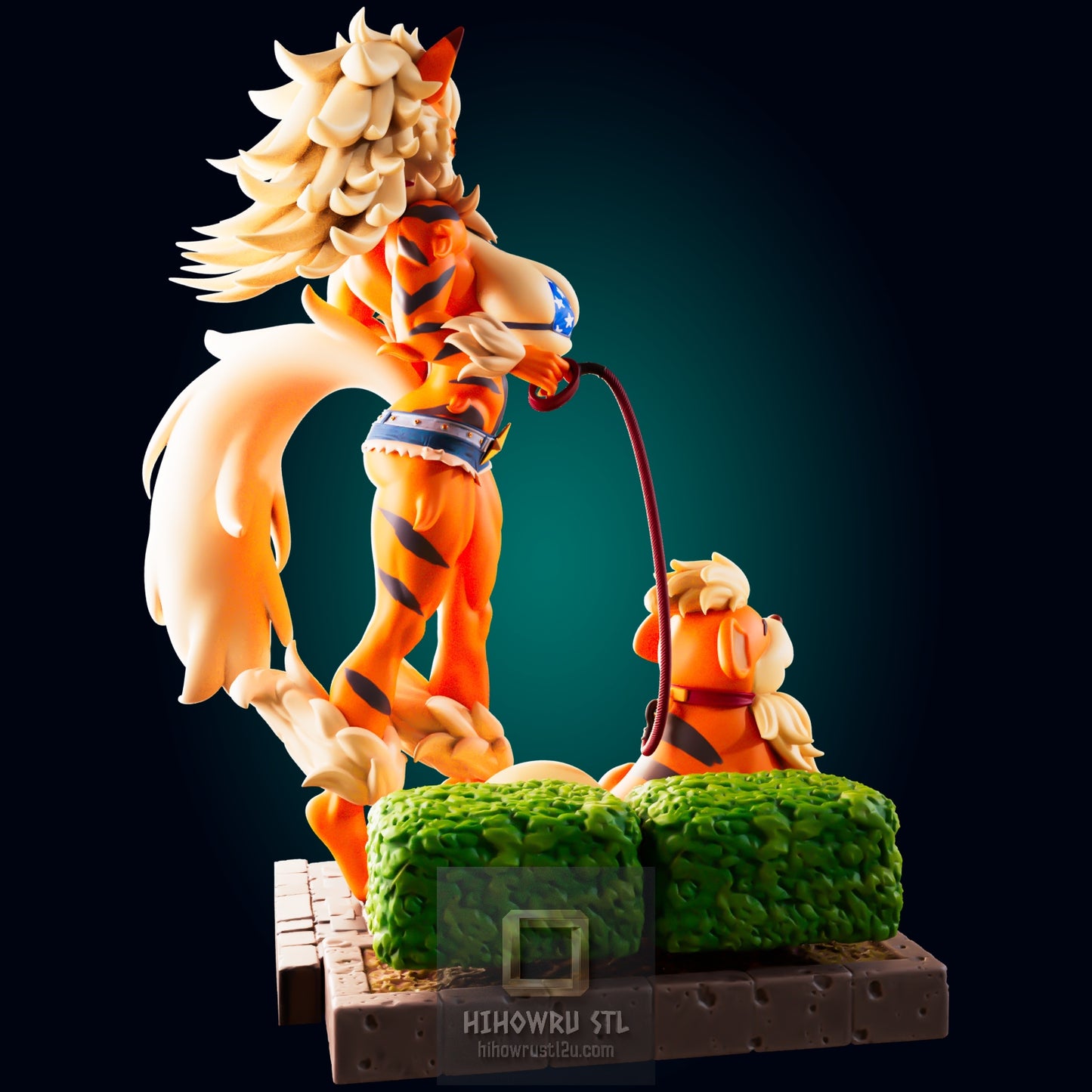 5318 Arcanine Growlithe NSFW - POKEMON - STL 3D Print Files