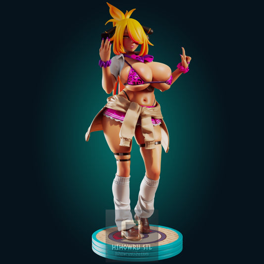 5320 Gyaru Cynthia NSFW - Pokemon  - STL 3D Print Files