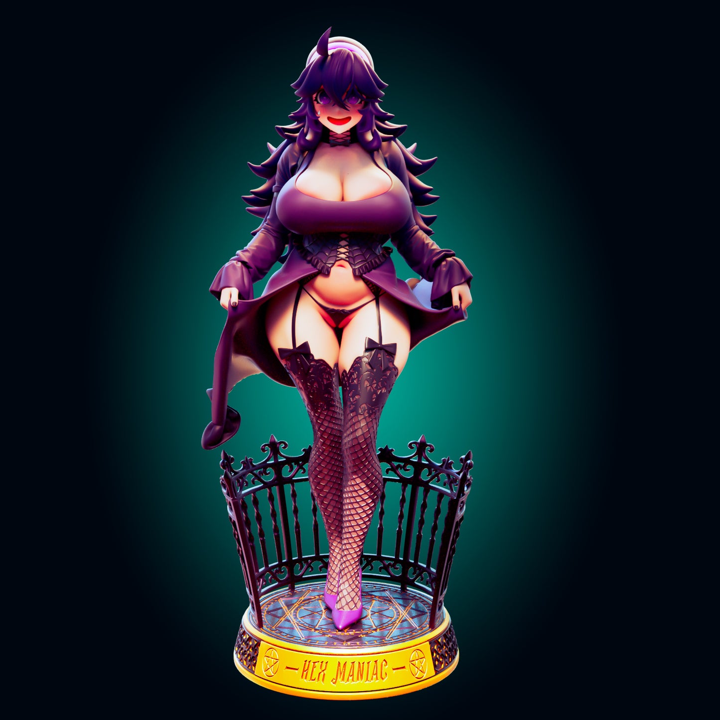 2989 Hex Maniac NSFW - Pokemon - STL 3D Print Files