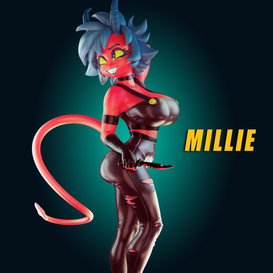 1232 Millie NSFW - Helluva Boss - STL 3D Print Files