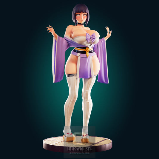 4988 Hinata Hyuga NSFW - Naruto - STL 3D Print Files