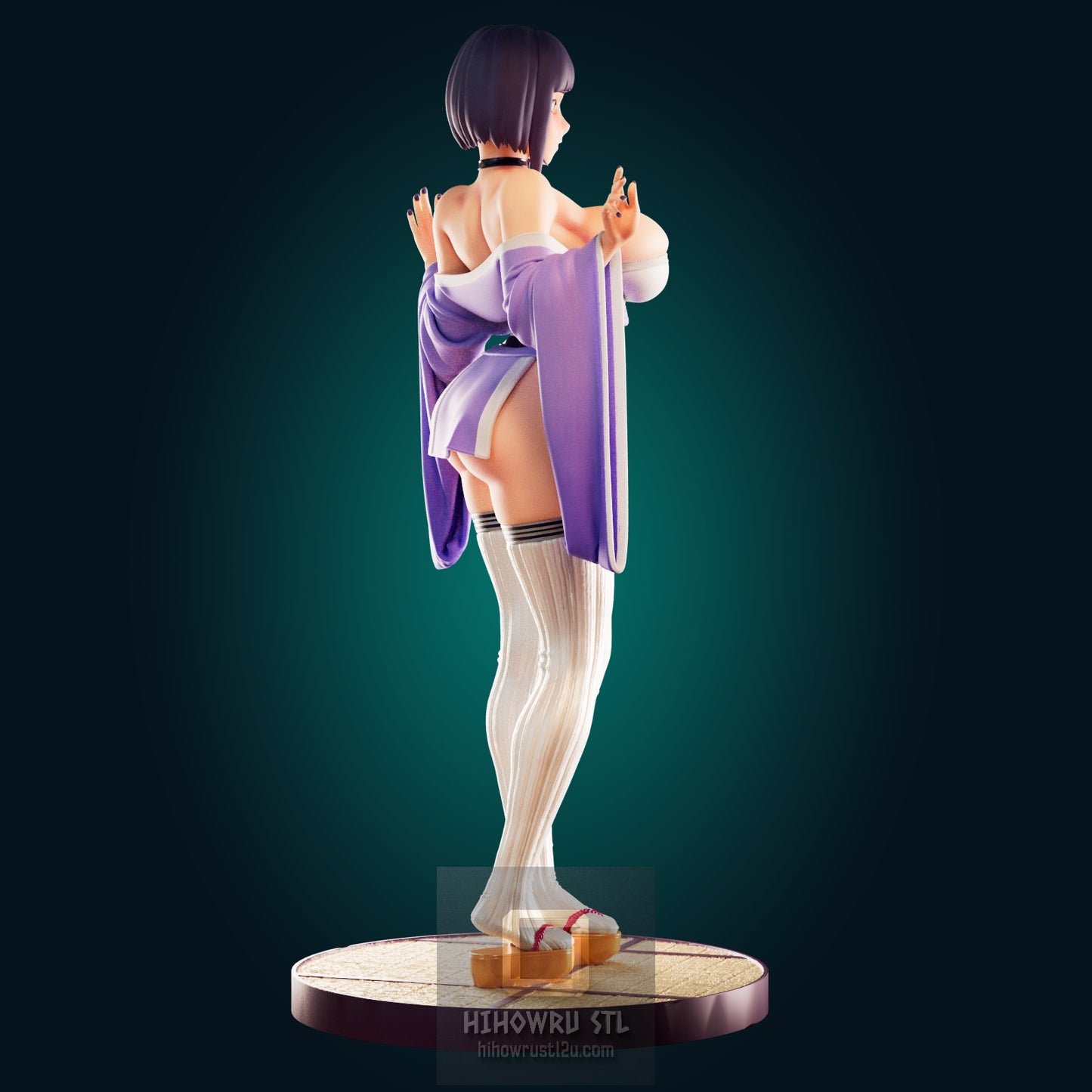 4988 Hinata Hyuga NSFW - Naruto - STL 3D Print Files