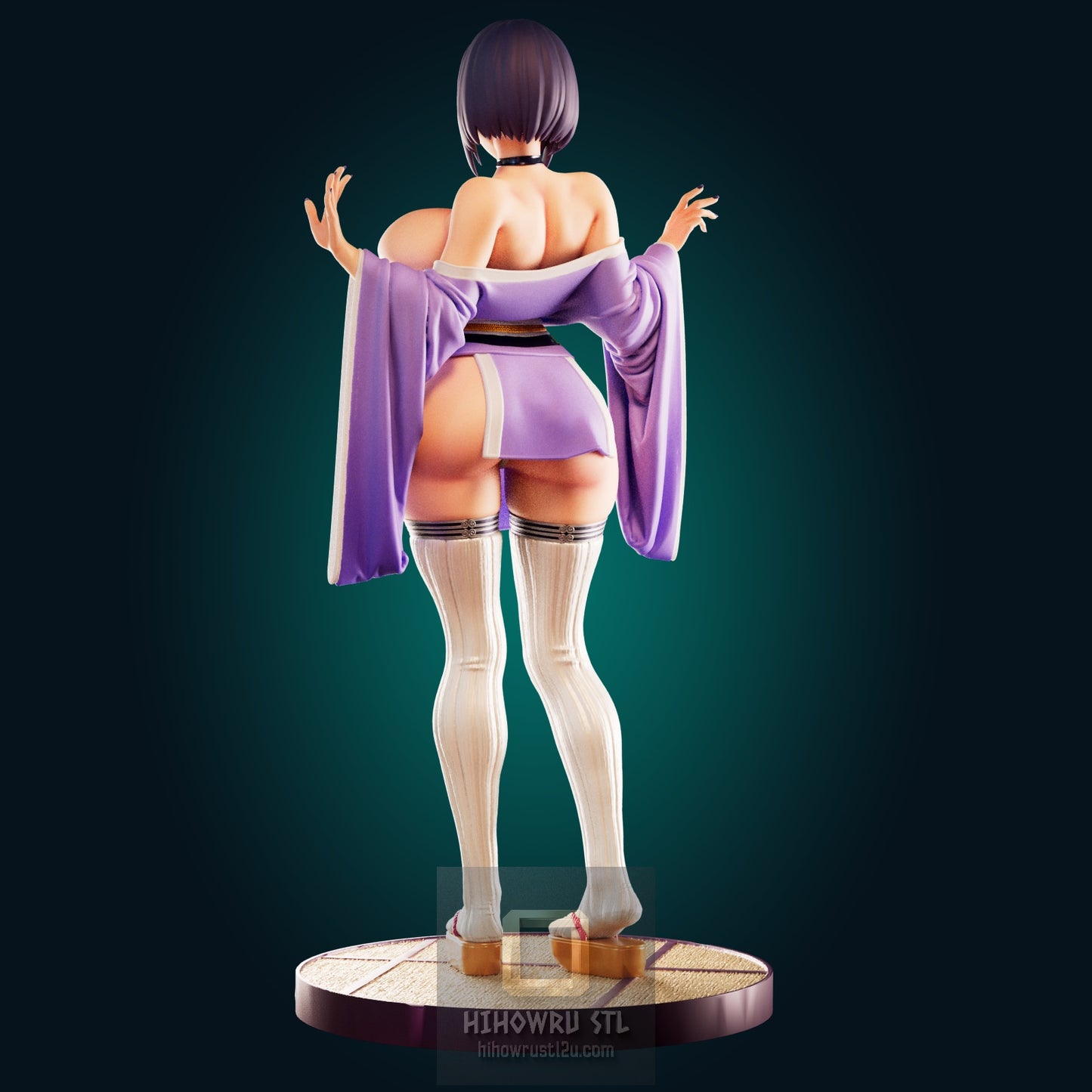 4988 Hinata Hyuga NSFW - Naruto - STL 3D Print Files
