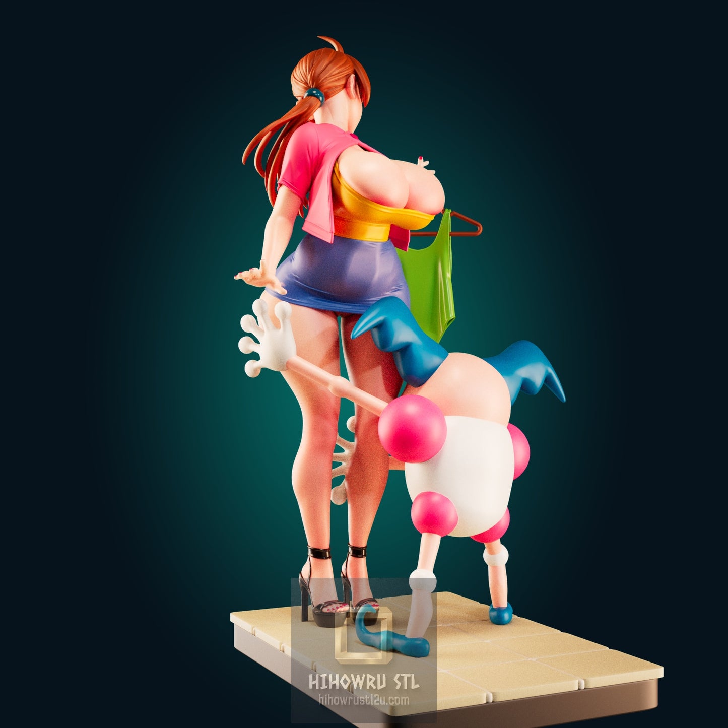 5160 Delia Ketchum NSFW - Pokemon - STL 3D Print Files