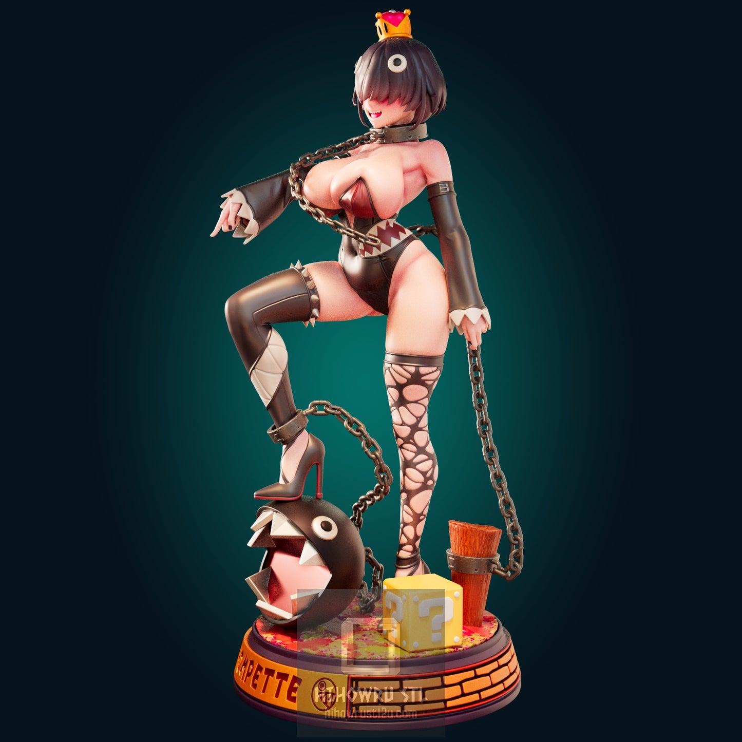 5401 Princess Chompette NSFW - STL 3D Print Files