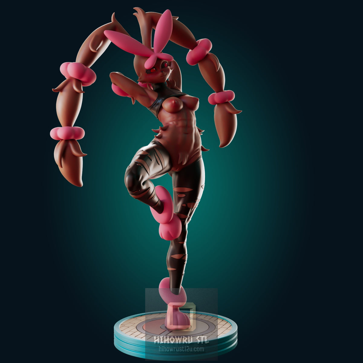 5319 Mega Lopunny NSFW - POKEMON - STL 3D Print Files
