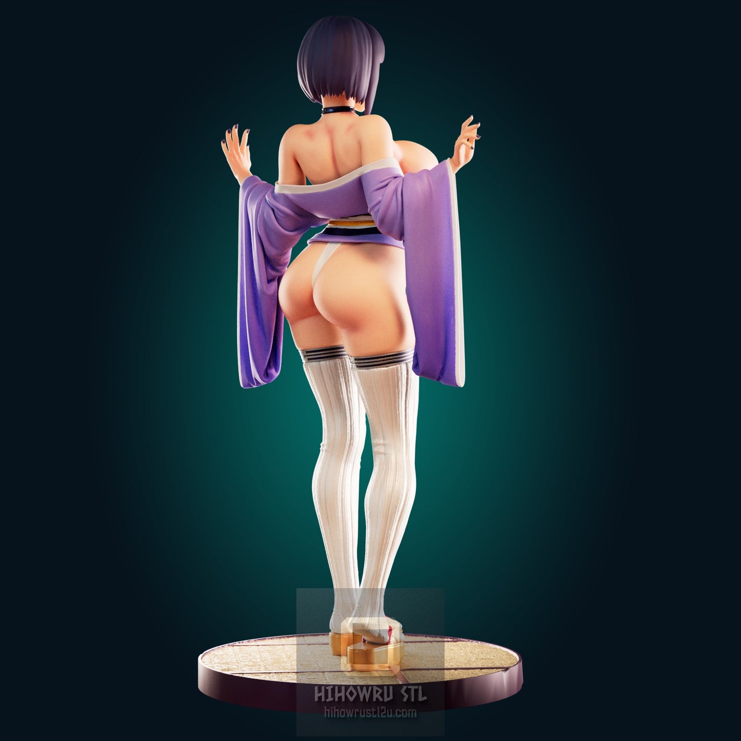 4988 Hinata Hyuga NSFW - Naruto - STL 3D Print Files