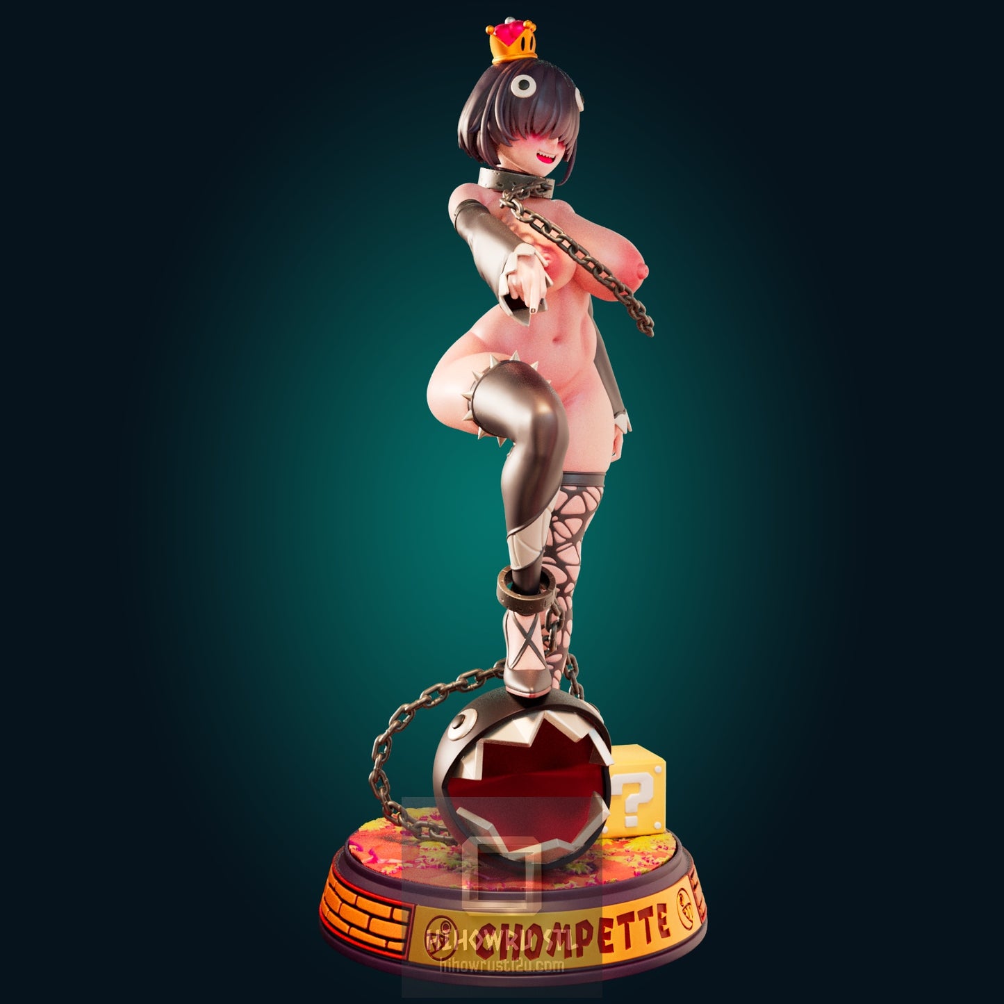 5401 Princess Chompette NSFW - STL 3D Print Files