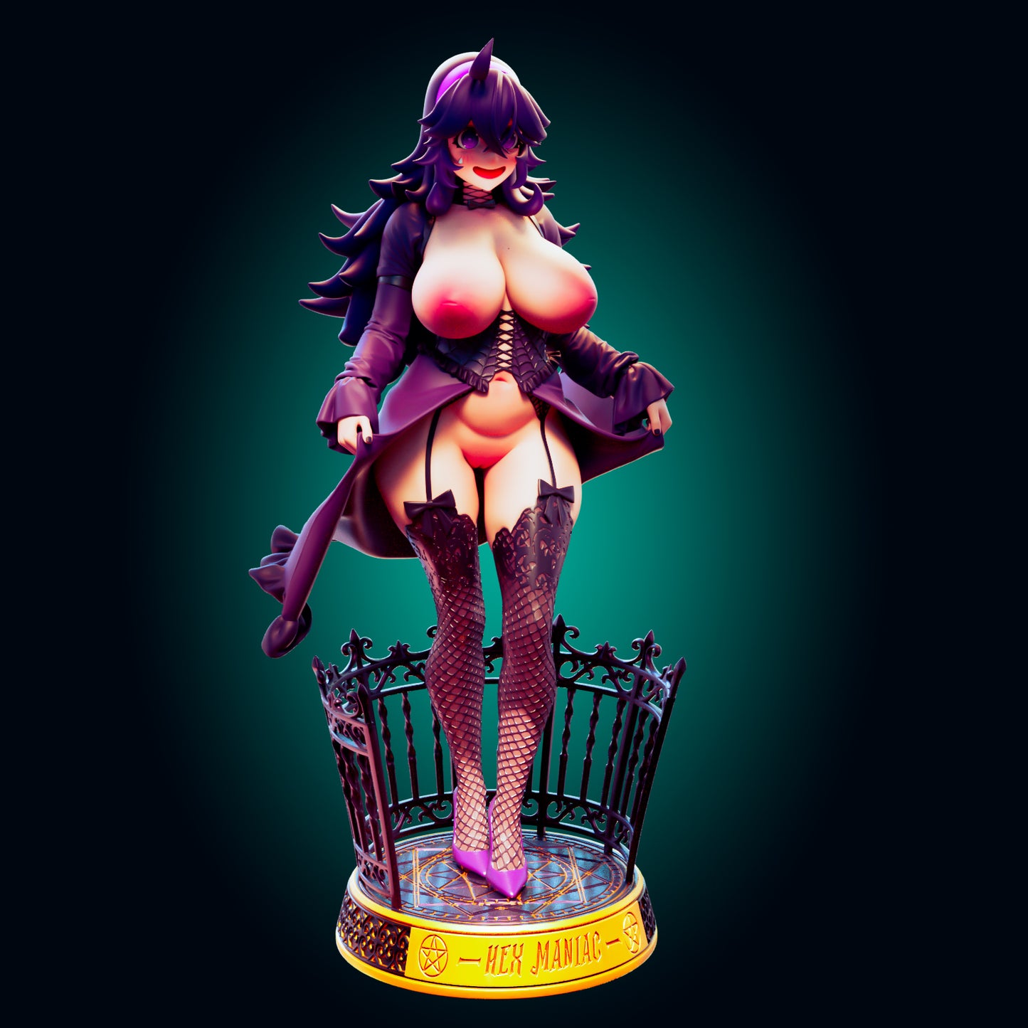 2989 Hex Maniac NSFW - Pokemon - STL 3D Print Files