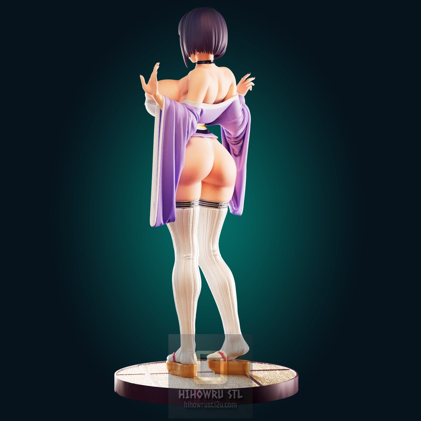 4988 Hinata Hyuga NSFW - Naruto - STL 3D Print Files
