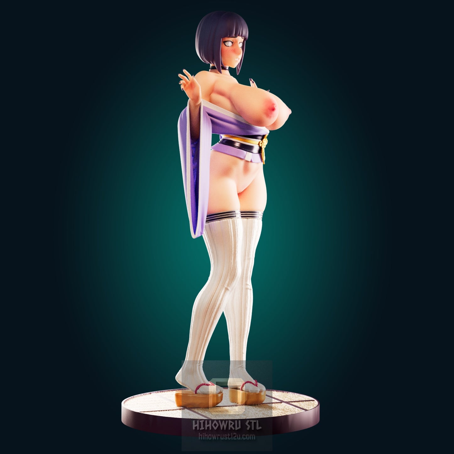 4988 Hinata Hyuga NSFW - Naruto - STL 3D Print Files
