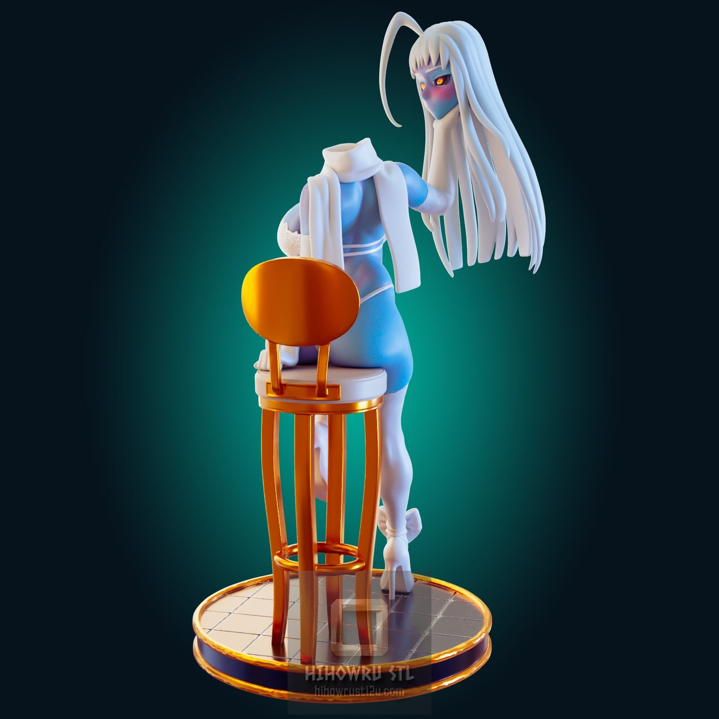 4982 Lala NSFW - Daily Life With A Monster Girl - STL 3D Print Files