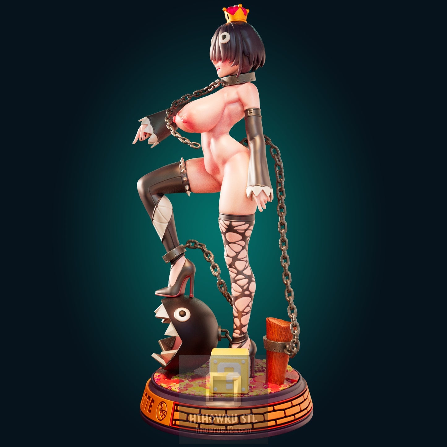 5401 Princess Chompette NSFW - STL 3D Print Files