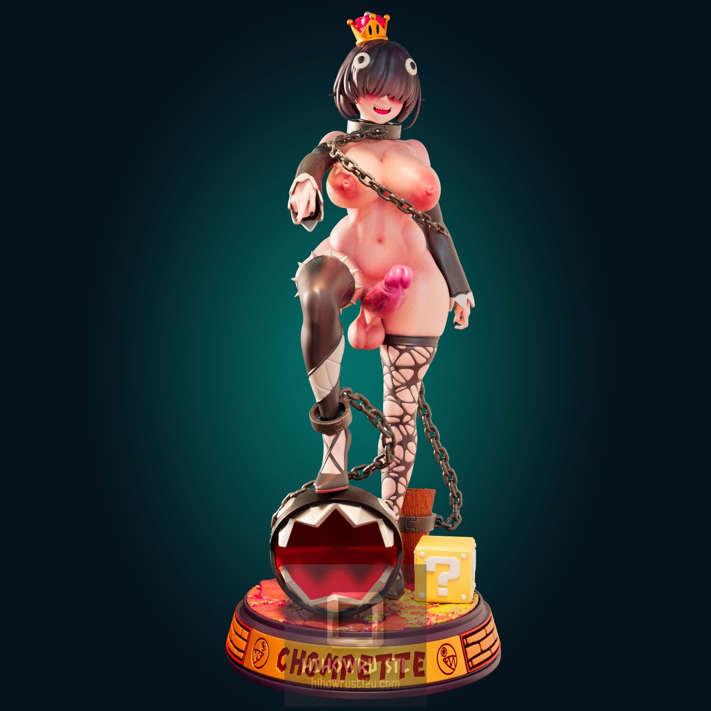 5401 Princess Chompette NSFW - STL 3D Print Files