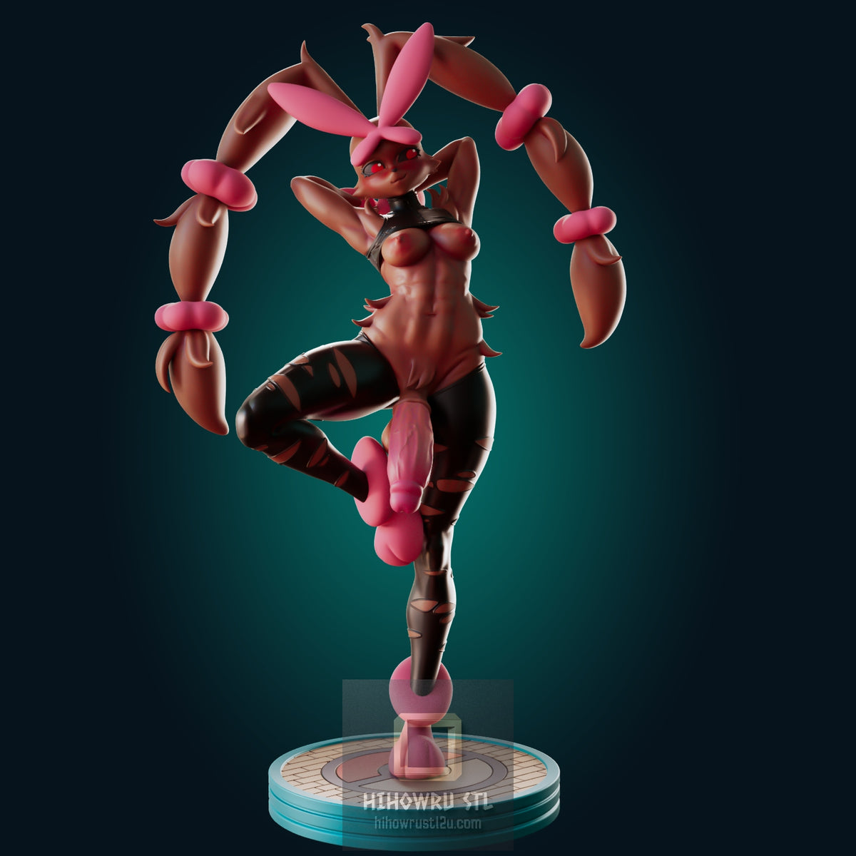 5319 Mega Lopunny NSFW - POKEMON - STL 3D Print Files
