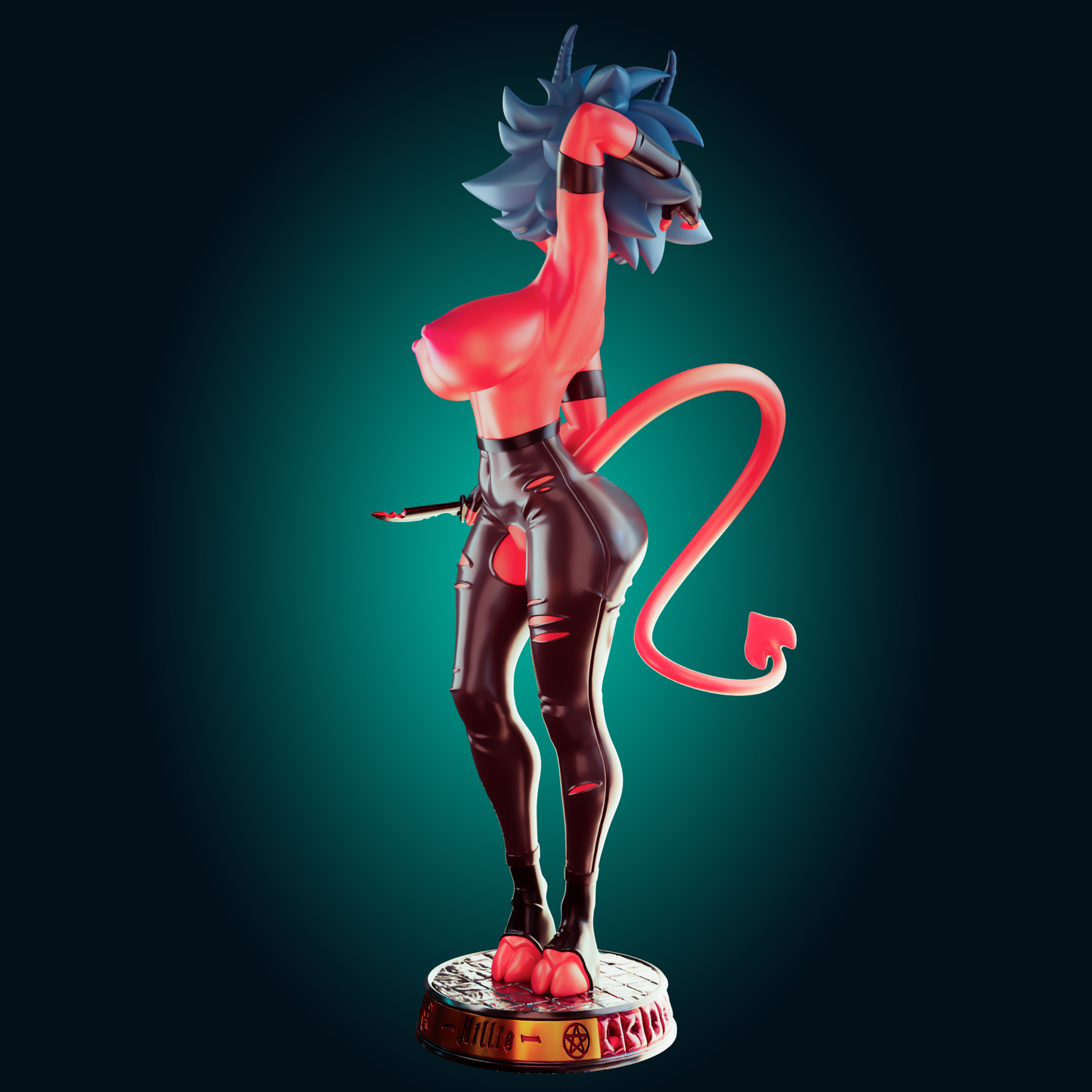 1232 Millie NSFW - Helluva Boss - STL 3D Print Files