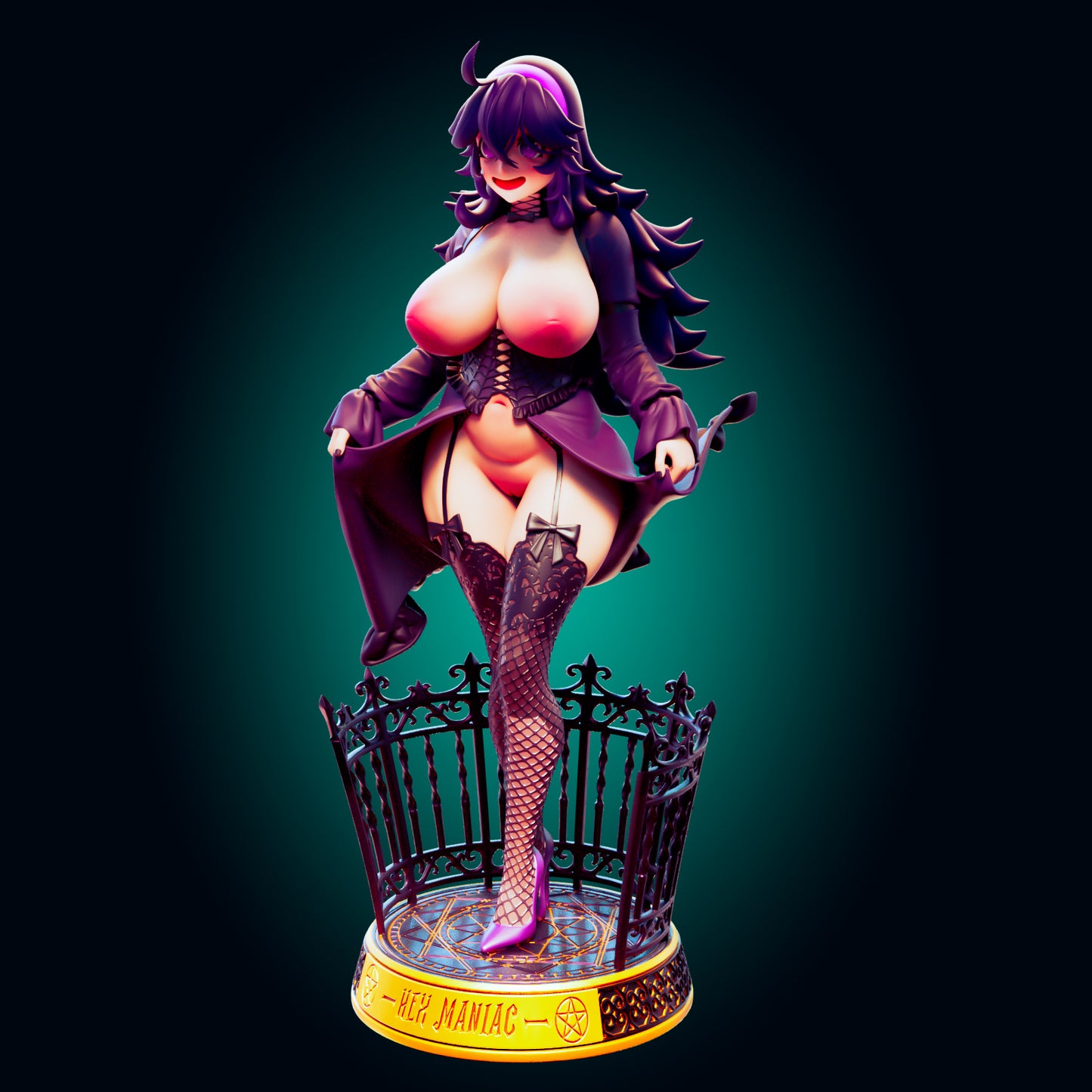 2989 Hex Maniac NSFW - Pokemon - STL 3D Print Files