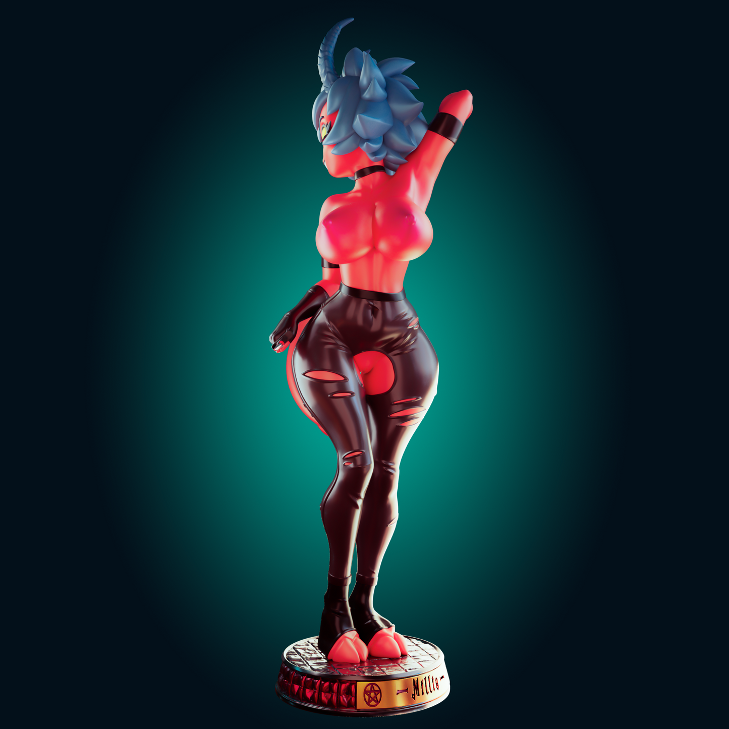 1232 Millie NSFW - Helluva Boss - STL 3D Print Files