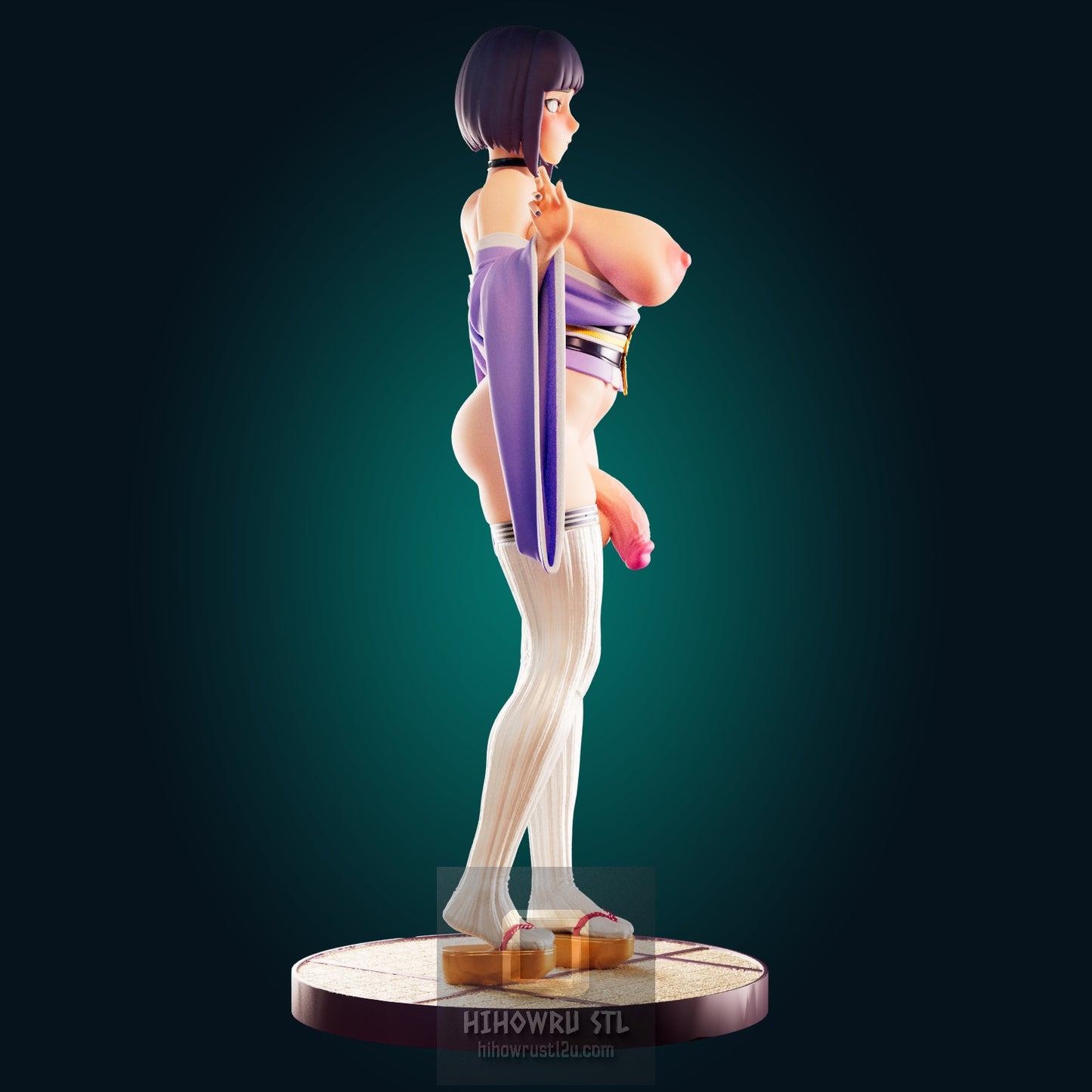 4988 Hinata Hyuga NSFW - Naruto - STL 3D Print Files