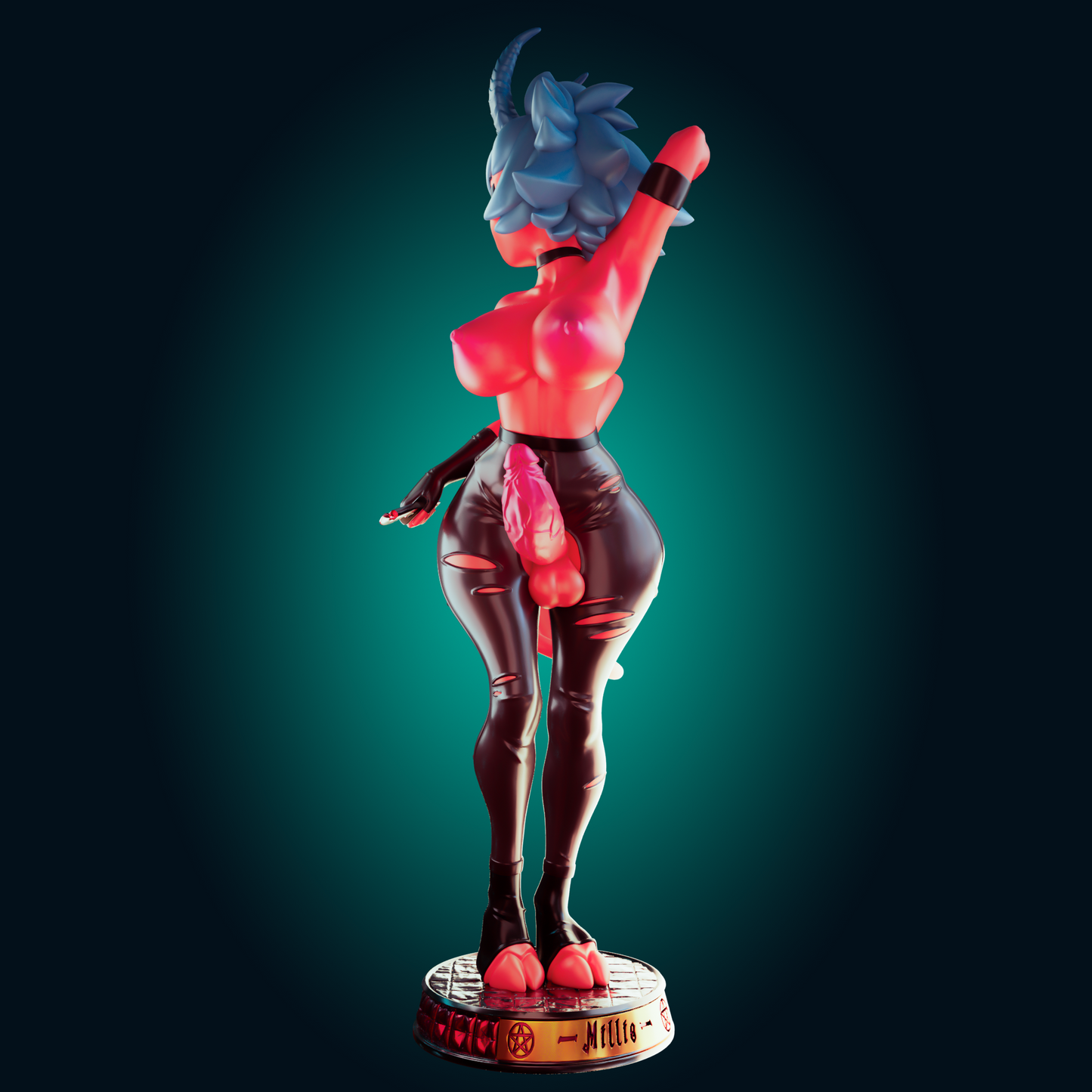 1232 Millie NSFW - Helluva Boss - STL 3D Print Files