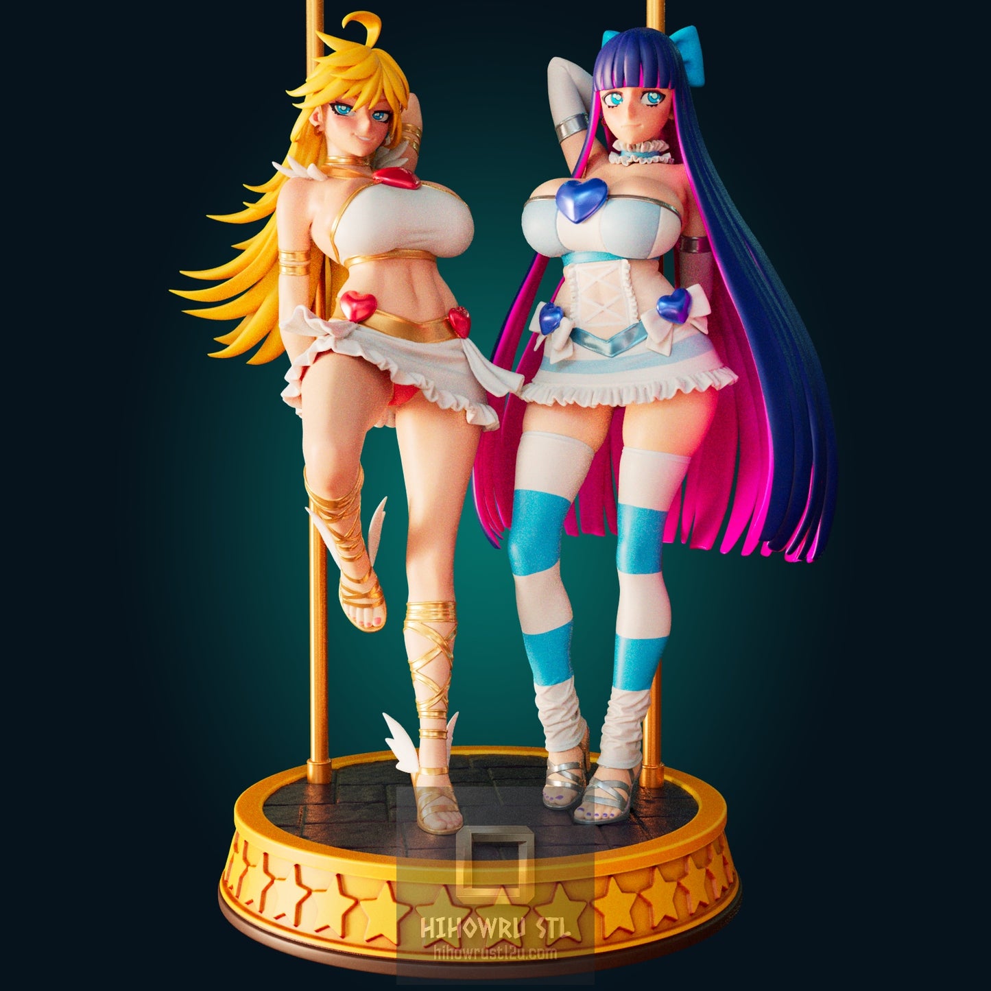 5395 Panty AND Stocking NSFW - STL 3D Print Files