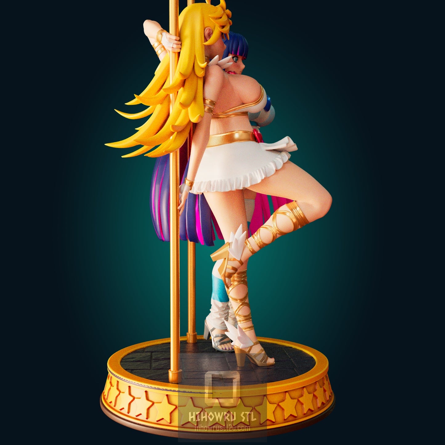 5395 Panty AND Stocking NSFW - STL 3D Print Files