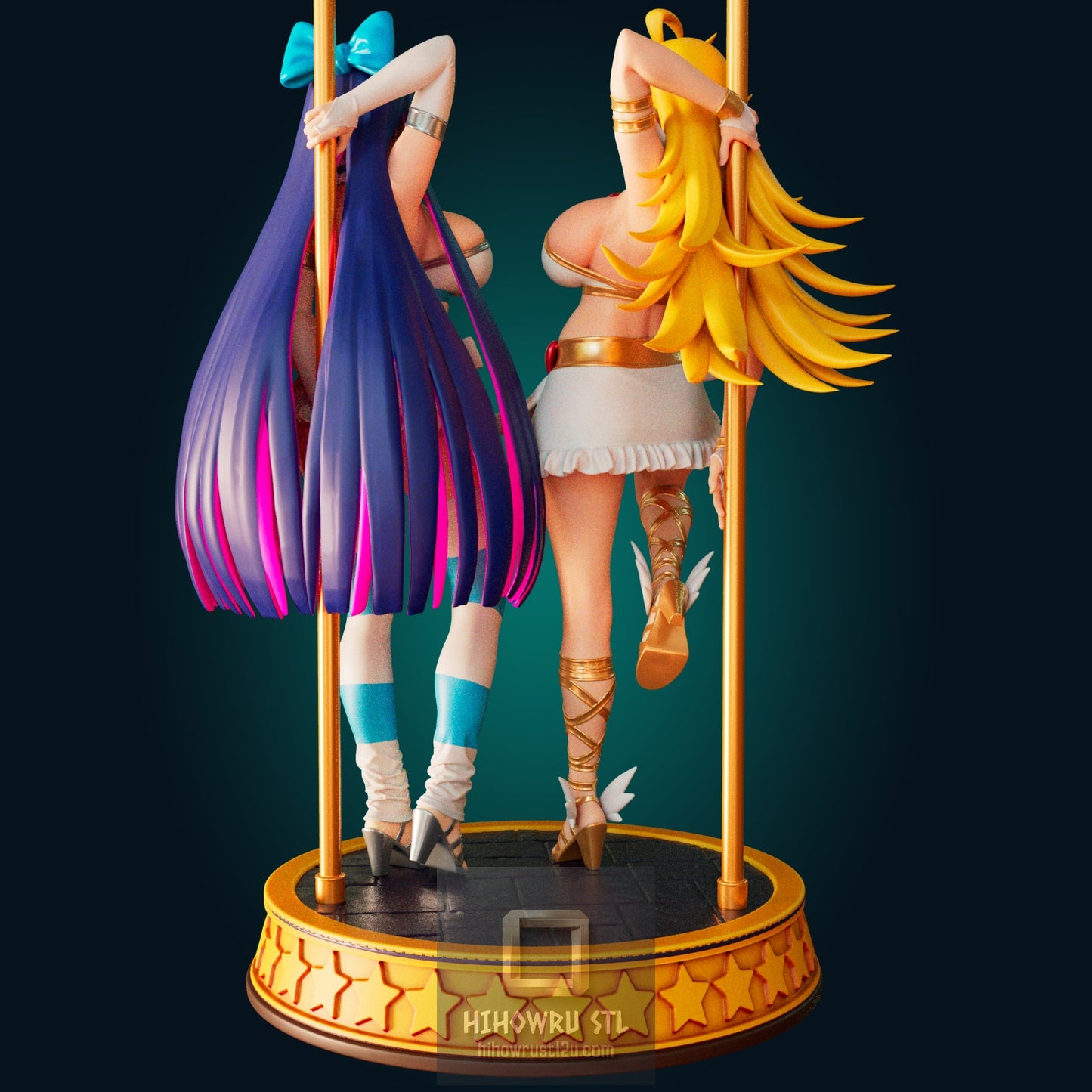 5395 Panty AND Stocking NSFW - STL 3D Print Files