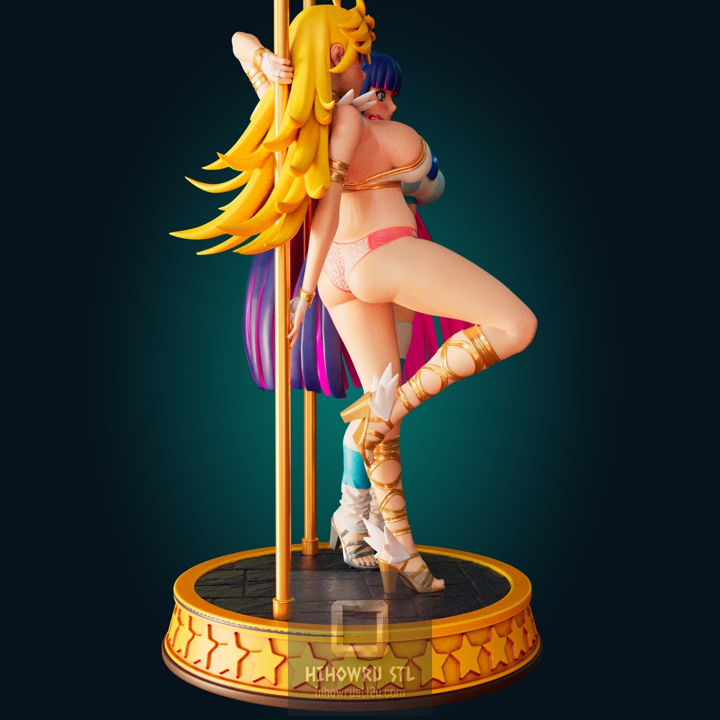 5395 Panty AND Stocking NSFW - STL 3D Print Files