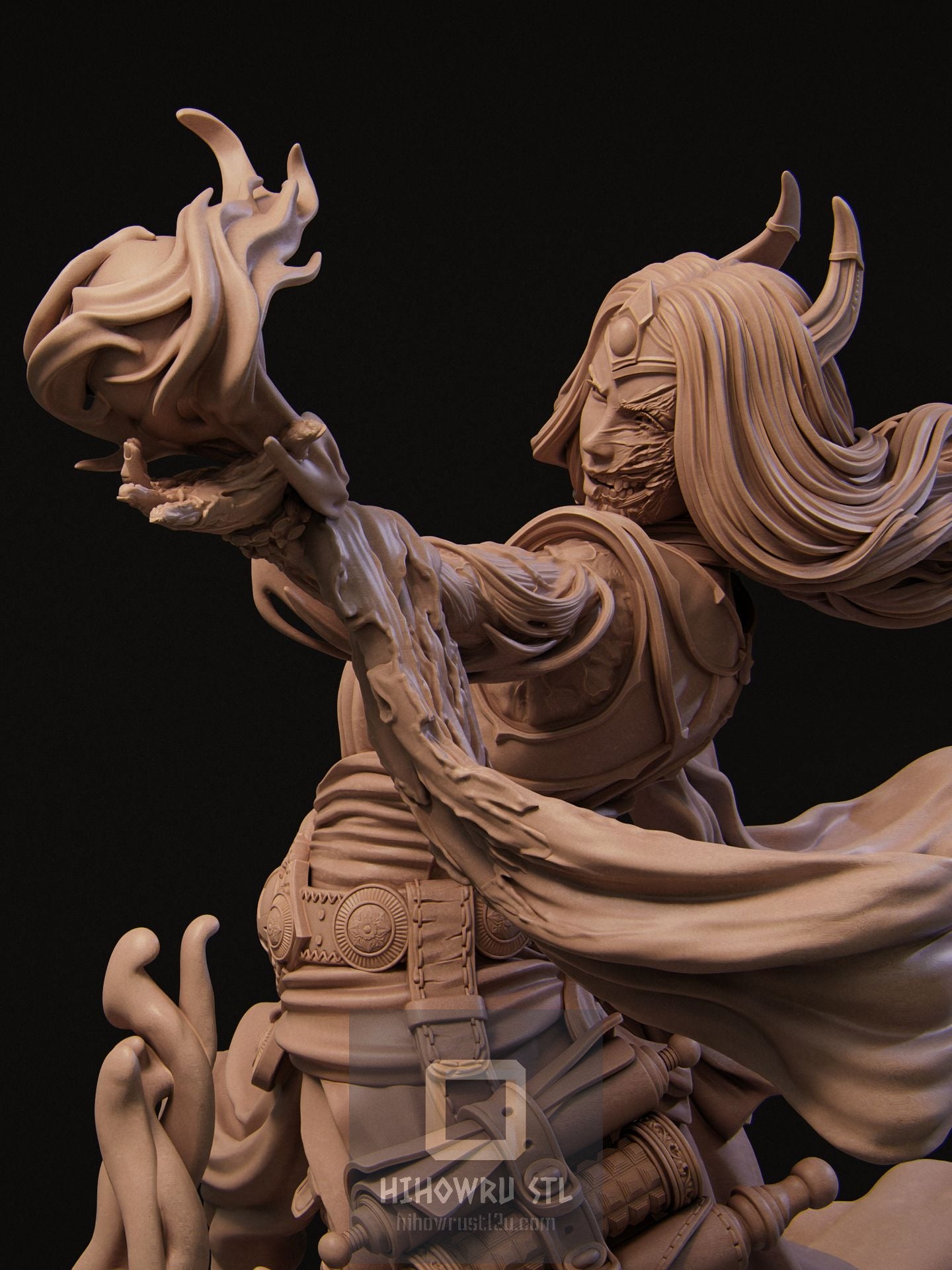 4519 Sorceress - Price of Magic - STL 3D Print Files