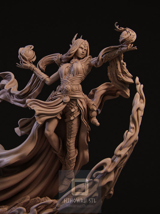 4519 Sorceress - Price of Magic - STL 3D Print Files