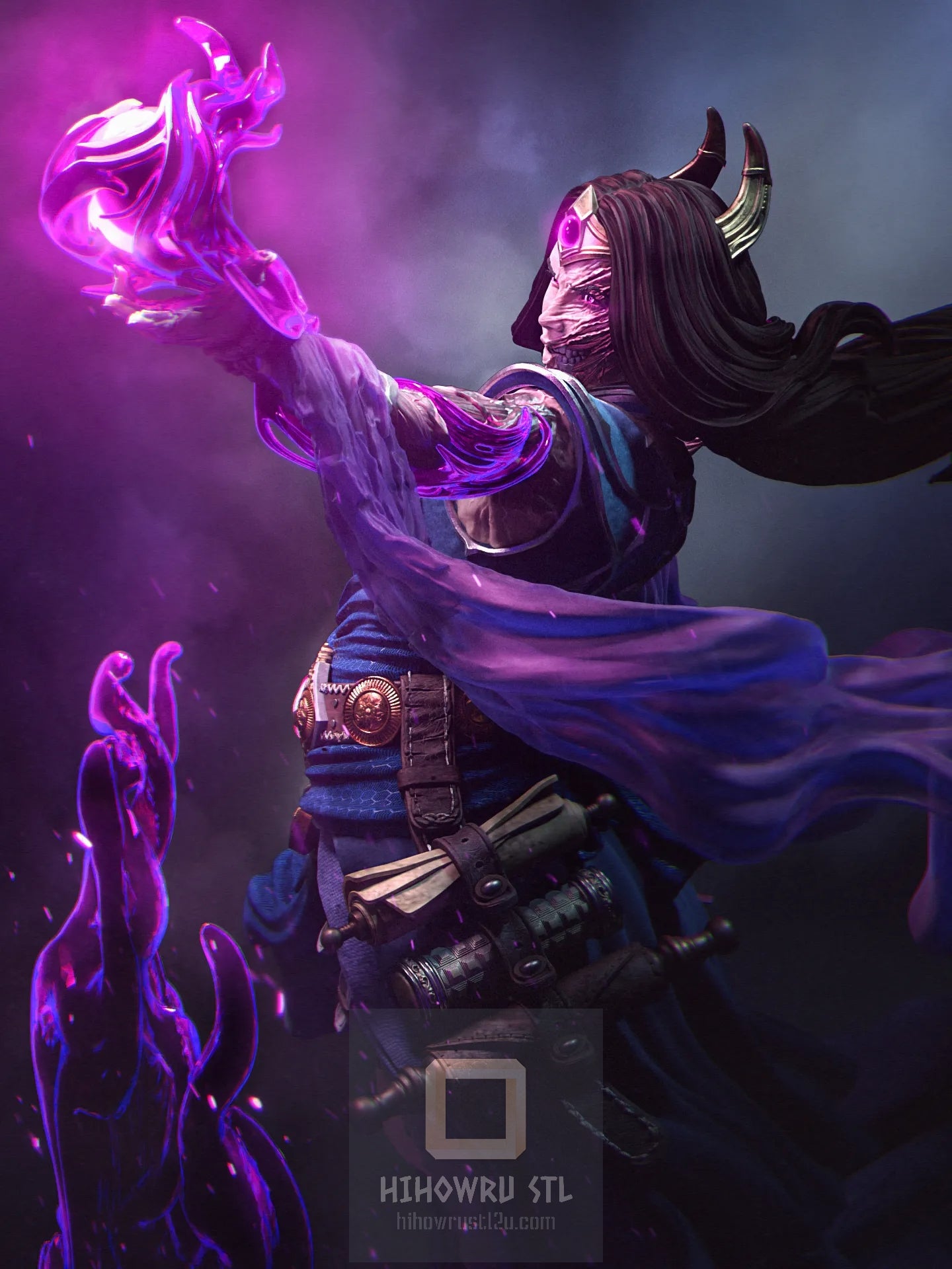 4519 Sorceress - Price of Magic - STL 3D Print Files