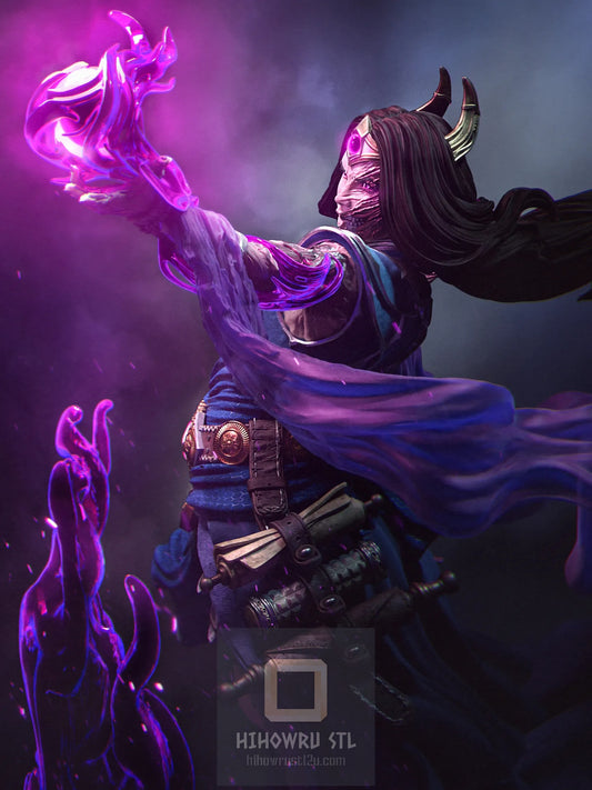 4519 Sorceress - Price of Magic - STL 3D Print Files