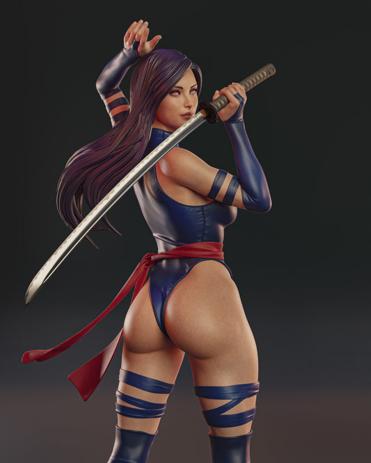 2236 Psylocke NSFW - X-MEN - STL 3D Print Files