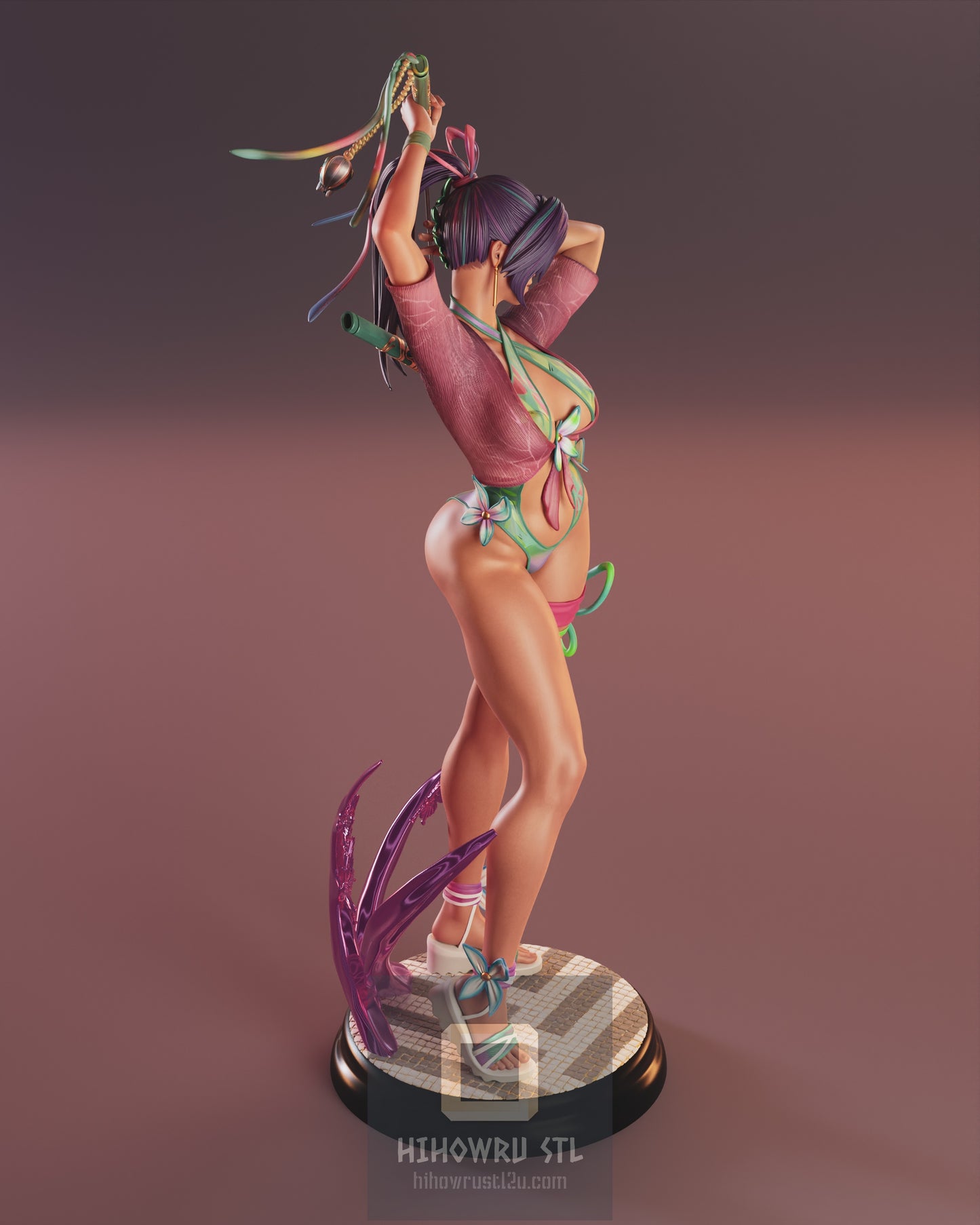 4428 Psylocke Breezy Butterfly - Marvel Rivals - STL 3D Print Files
