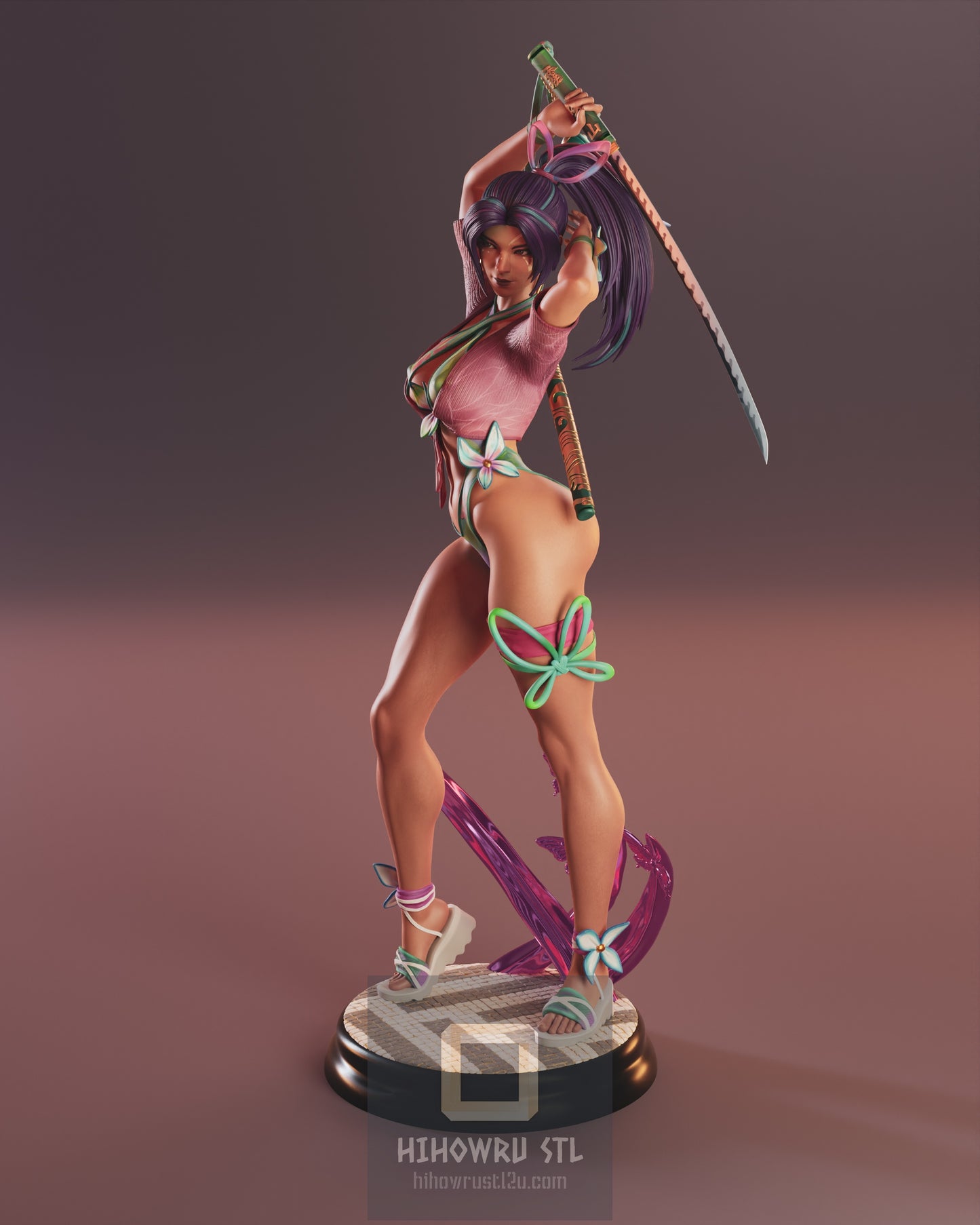 4428 Psylocke Breezy Butterfly - Marvel Rivals - STL 3D Print Files