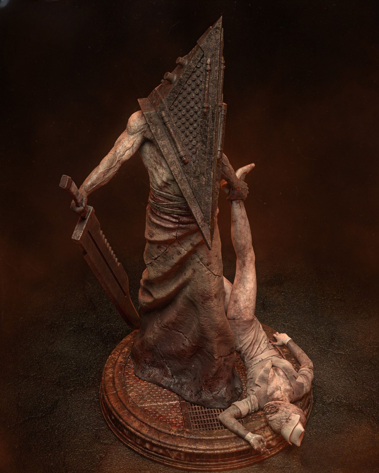 3119 Pyramid Head - Silent Hill - STL 3D Print Files