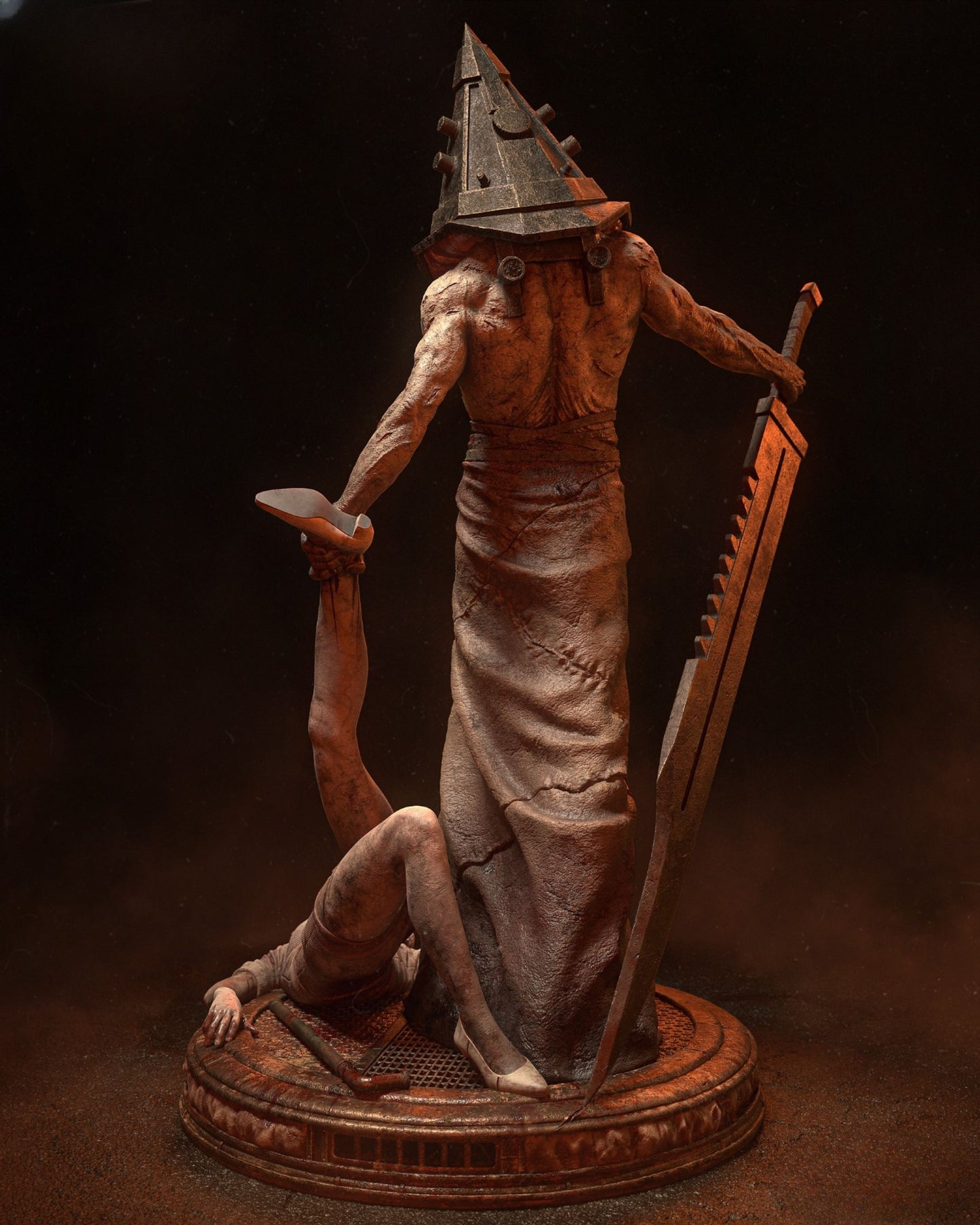 3119 Pyramid Head - Silent Hill - STL 3D Print Files