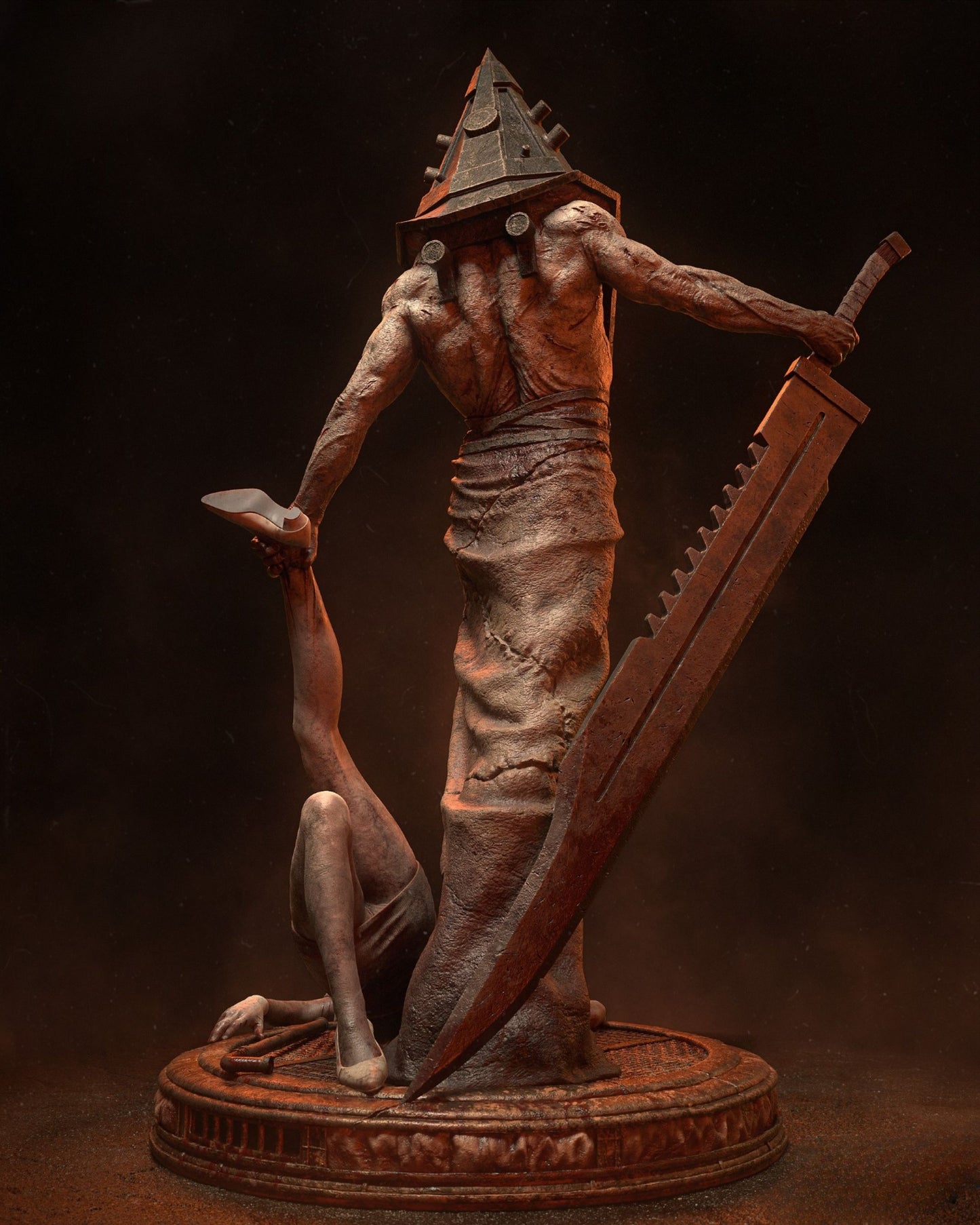 3119 Pyramid Head - Silent Hill - STL 3D Print Files