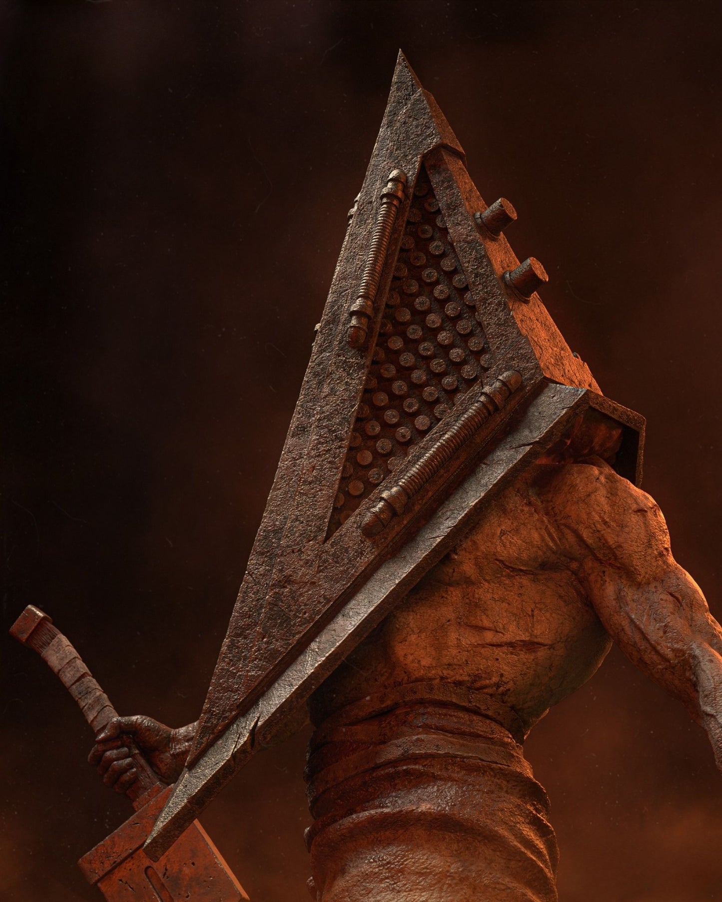 3119 Pyramid Head - Silent Hill - STL 3D Print Files